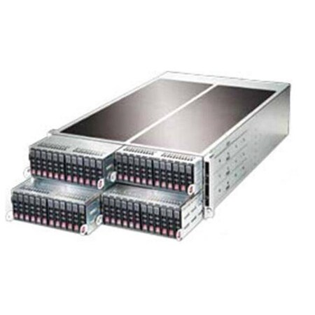 Supermicro SY-F617R2B SuperServer Four Node Dual LGA2011 1280W 4U SYS-F627R2-RTB+